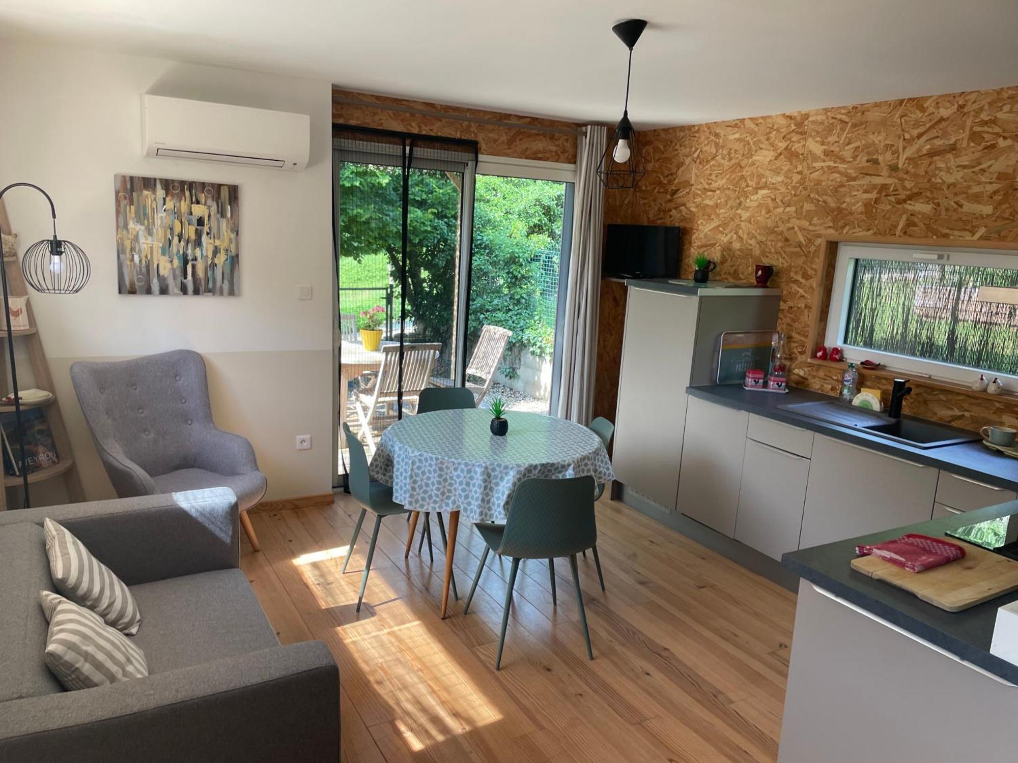 Gite Chalet Bois Bessuejouls Exterior foto